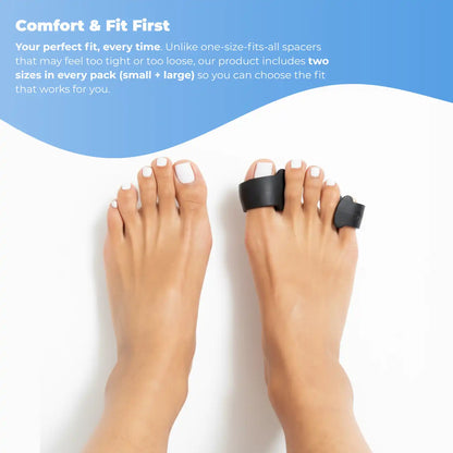 Single Toe Spacers (4-Pack)
